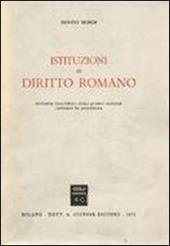 Istituzioni di diritto romano