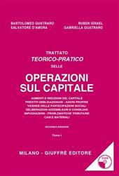 Trattato teorico-pratico delle operazioni sul capitale. Con CD-ROM