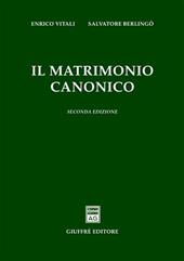 Il matrimonio canonico