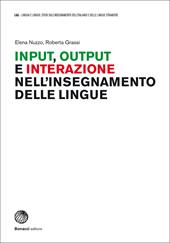 Input, output e interazione nell'insegnamento delle lingue