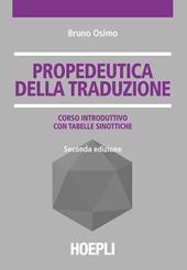 Propedeutica della traduzione