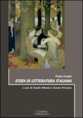 Studi di letteratura italiana