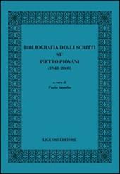 Bibliografia degli scritti su Pietro Piovani (1948-2000)