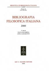 Bibliografia filosofica italiana 2000
