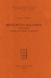 Benedetto Bacchini (1651-1721). L'uomo, lo storico, il maestro