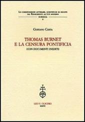Thomas Burnet e la censura pontificia