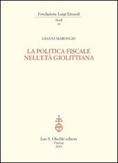 La politica fiscale nell'età giolittiana