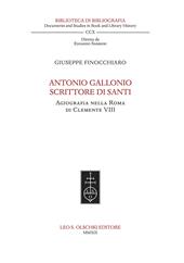 Antonio Gallonio scrittore di santi