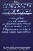 Quaderni di sociologia. Vol. 7  - Libro Edizioni di Comunità (Torino), Quaderni di sociologia | Libraccio.it