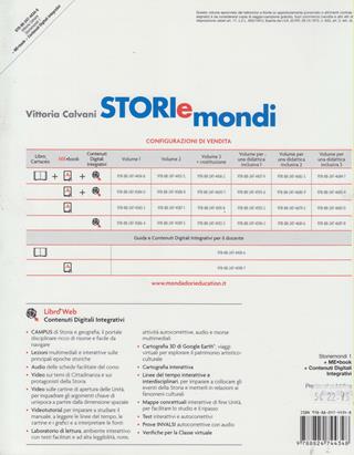 Storiemondi. Con e-book. Con espansione online. Vol. 1 - Vittoria Calvani - Libro Mondadori Scuola 2014 | Libraccio.it