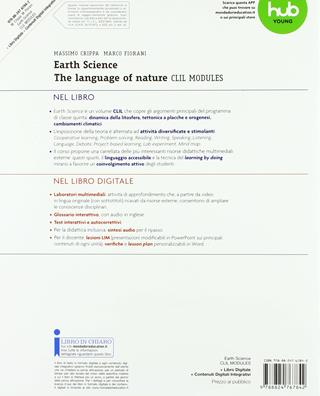 Earth science. The language of nature. CLIL modules. Con e-book. Con espansione online - Massimo Crippa, Marco Fiorani - Libro Mondadori Scuola 2018 | Libraccio.it