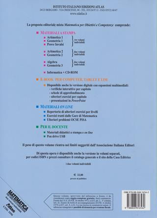 Matematica per obiettivi e competenze. Con espansione online. Vol. 2: Aritmetica. Geometria - Roberto Vacca, Bruno Artuso, Claudia Bezzi - Libro Atlas 2011 | Libraccio.it