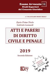 Atti e pareri di diritto civile e penale