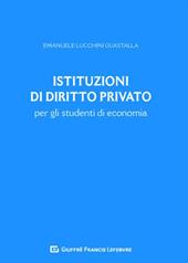 Istituzioni di diritto privato per gli studenti di economia