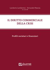 Il diritto commerciale della crisi