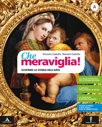 Che meraviglia! Con Leggere e rielaborare le opere d'arte. Con e-book. Con espansione online. Vol. A-B: Scoprire i concetti chiave della storia dell'arte-Sviluppare la creatività - Dionisio Castello, Daniele Castello - Libro Minerva Scuola 2019 | Libraccio.it