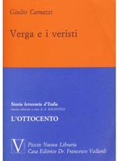 Verga e i veristi. Estratto da Storia letteraria d'Italia