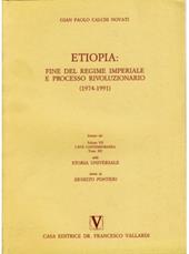 Etiopia: fine del regime imperiale e processo rivoluzionario (1974-1991)