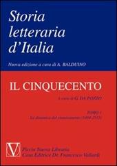 Storia letteraria d'Italia. Il Cinquecento