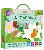 In giardino. Amici animali. Ediz. a colori. Con gioco da tavolo