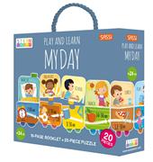 Play and learn. Your day. Steam puzzle. Ediz. illustrata. Con puzzle