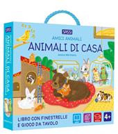 Animali di casa. Amici animali. Con gioco da tavolo