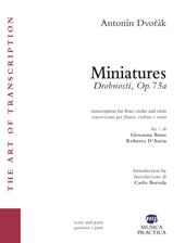 Drobnosti. Miniatures, Op.75°