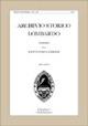 Archivio storico lombardo. Giornale della Società storica lombarda (2008). Vol. 134