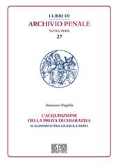 L' acquisizione della prova dichiarativa. Il rapporto tra giudice e le parti