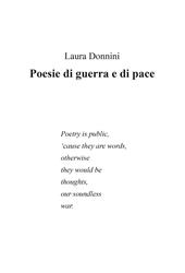 Poesie di guerra e di pace