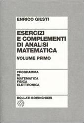 Esercizi e complementi di analisi matematica. Vol. 1