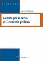 Letture per il corso di economia politica