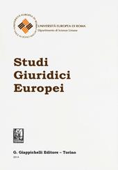 Studi giuridici europei 2014