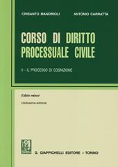 Corso di diritto processuale civile. Ediz. minore. Vol. 2: Il processo di cognizione.