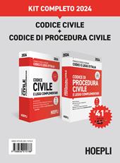 Codice civile+Codice di procedura civile. Kit completo 2024. Con espansione online