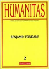 Humanitas (2012). Vol. 2: Benjamin Fondane.