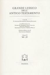 Grande lessico dell'Antico Testamento. Vol. 3: Hmr-Jaraq