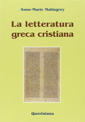 La letteratura greca cristiana