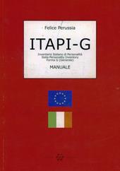 ITAPI-G. Italia Personality inventory. Inventario di personalità forma G (generale)