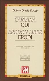 Carmina-Epodon liber-Odi-Epodi