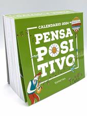 Calendario Pensa Positivo 2024 da tavolo (13.8 x 12.7 cm)