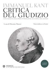 Critica del giudizio. Testo tedesco a fronte