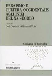 Ebraismo e cultura occidentale agli inizi del XX secolo