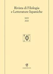 Rivista di filologia e letterature ispaniche (2022). Vol. 25