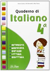 Quaderno di italiano. Per la 4ª classe elementare