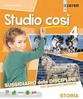 Studio così. Storia-Geografia. Con e-book. Con espansione online. Vol. 1