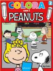 Colora con i Peanuts. Ediz. illustrata. Vol. 2: Rosso.
