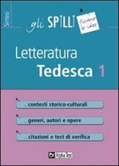 Letteratura tedesca. Vol. 1