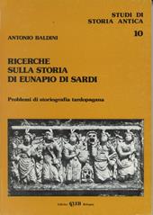 Ricerche sulla storia di Eunapio di Sardi