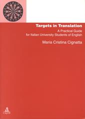 Targets in translation. A practical guide for italian university students of english